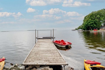 Lakeside dock