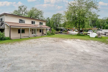 Front of building